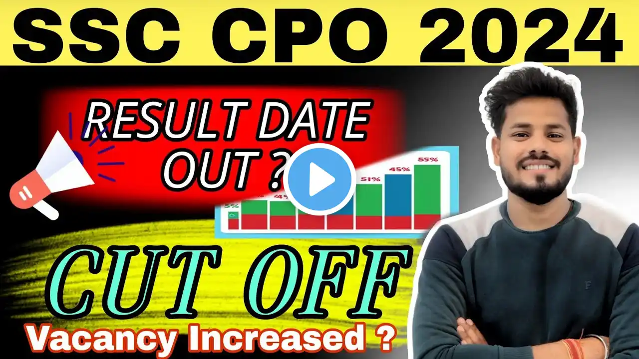 SSC CPO RESULT OUT ? SSC CPO CUT OFF | SSC CPO VACANCY INCREASE? SSC CPO | ABHISHEK