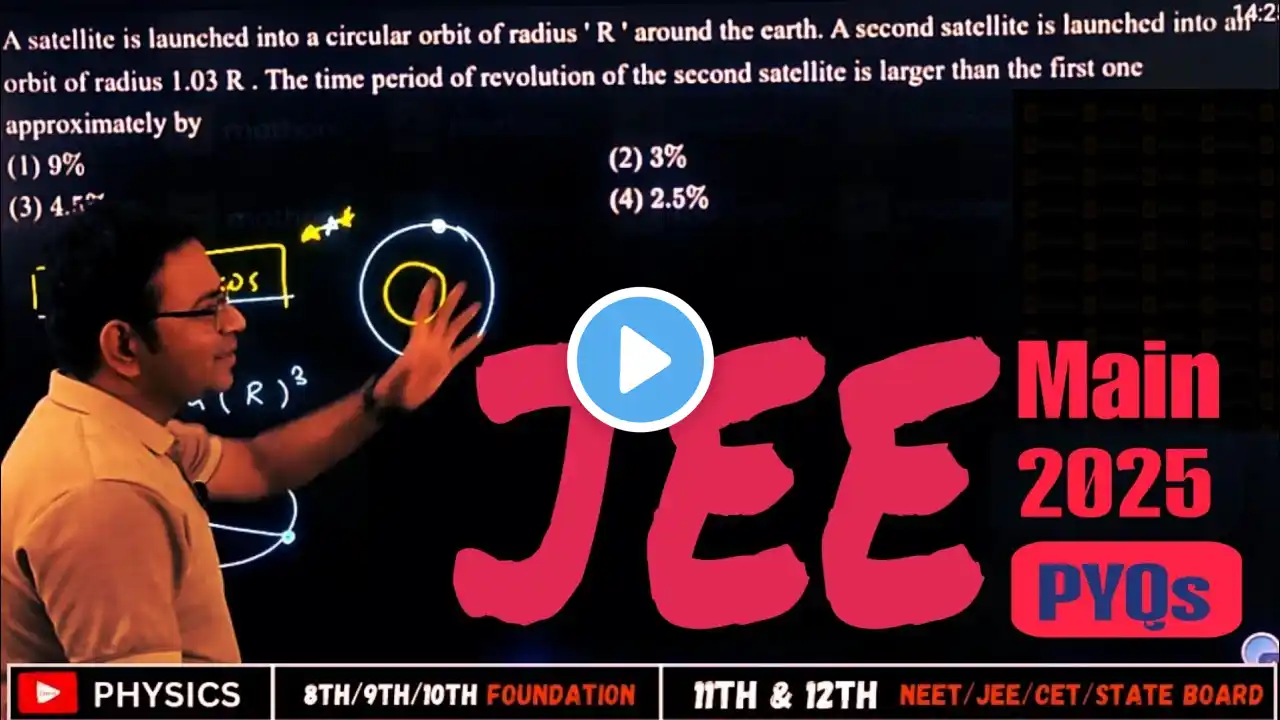 Conquer JEE Mains🔥: Gravitation PYQs #physics #jee