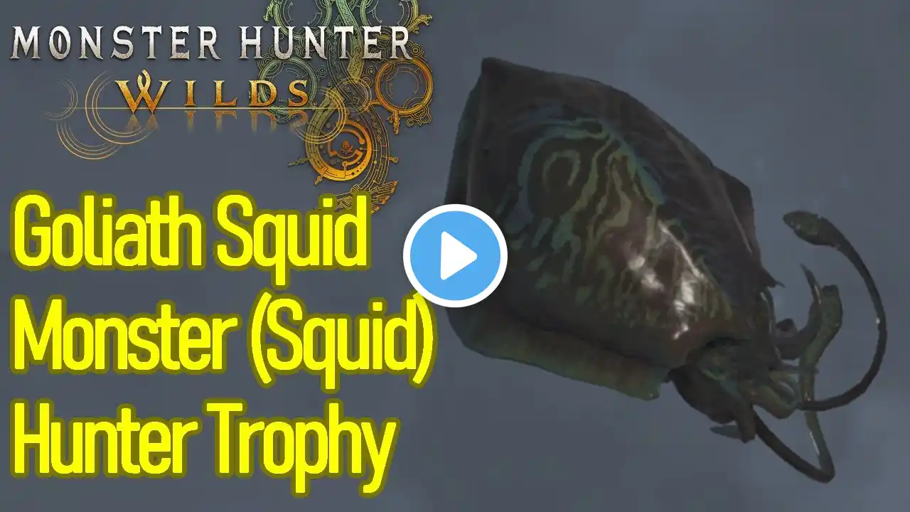 Monster Hunter Wilds Goliath Squid Location, Monster Squid Hunter achievement trophy guide