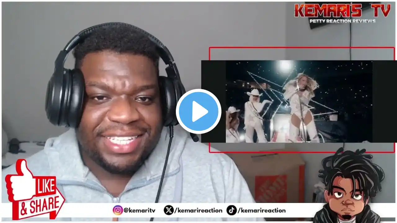 Beyoncé I NFL Halftime Show 2024 I KEMARI FIRST TIME REACTION