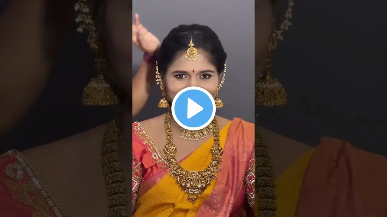 Papidibilla hack! #telugumakeup #bridalmakeup #shortsviral #makeup #youtube #shortsfeed