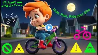 Ride your Bike | @Blue-Onion Nursery Rhymes & Kids Songs