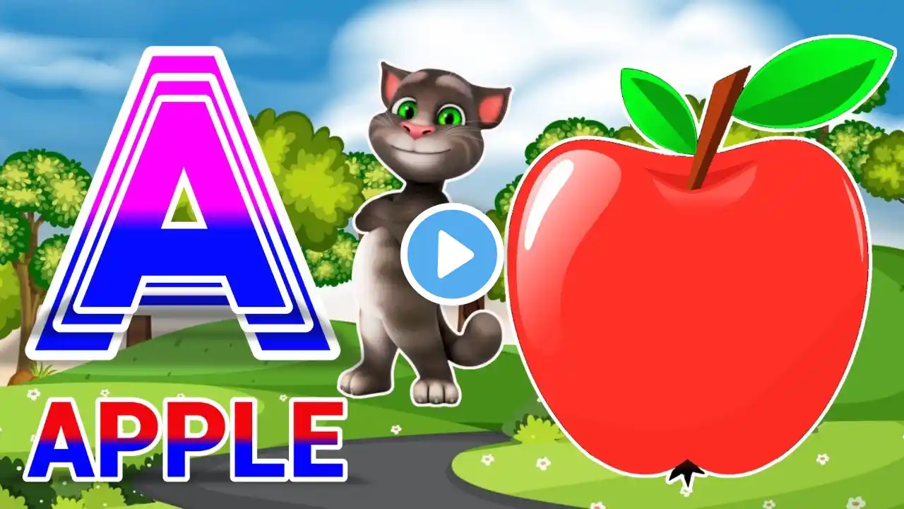 Phonics Song 2 with TWO Words in 3D - A For Airplane - ABC Alphabet Songs & Sounds Rhymes Episode 89