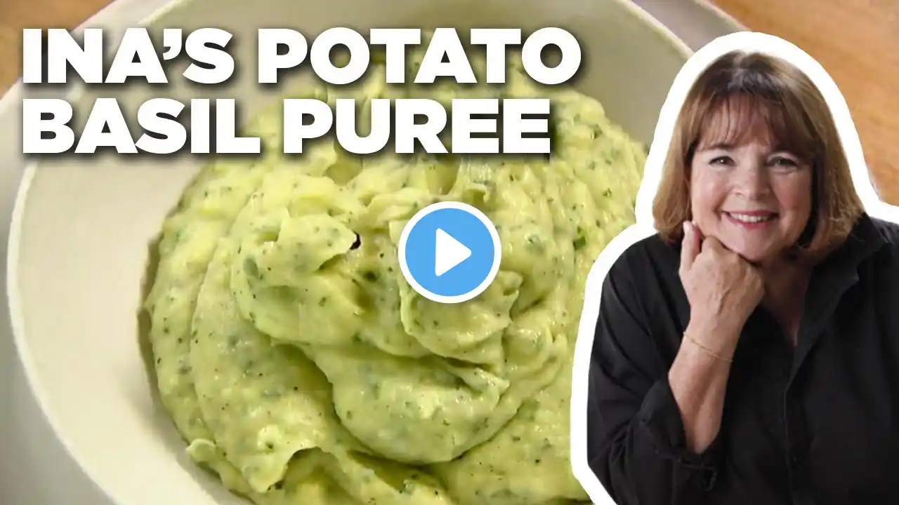 Ina Garten's Potato Basil Puree  | Barefoot Contessa | Food Network