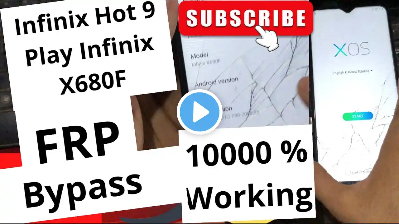 Infinix Hot 9 Play Infinix X680F Frp Bypass Without Pc 100% /Google Account Bypass By Muhammad Sajid