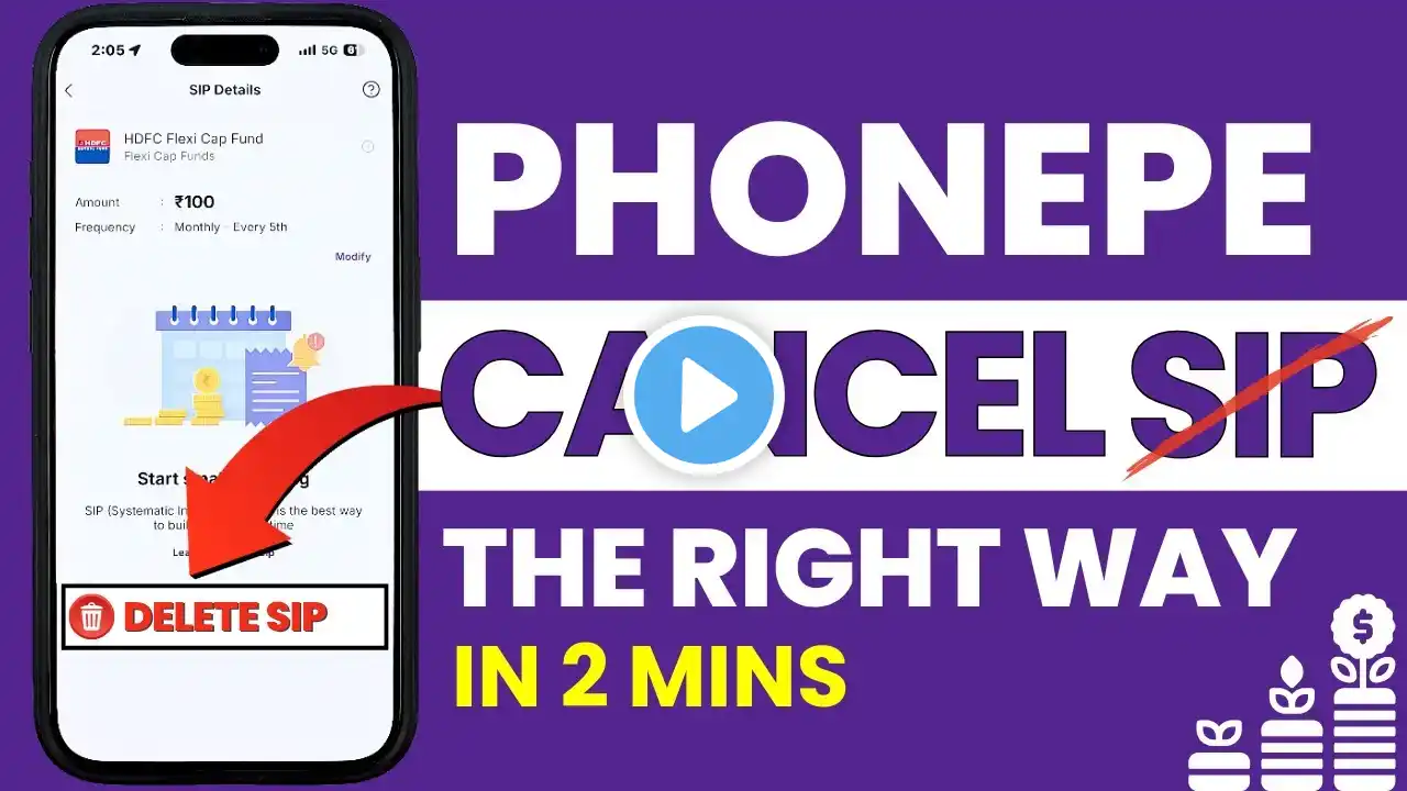 How To Close or Cancel SIP in PhonePe App Online 2025? Stop & Withdraw SIP Easy Process