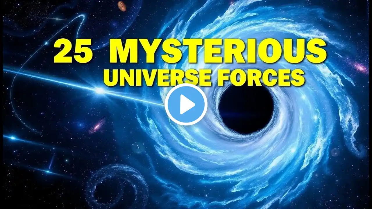 TOP 25 MYSTERIOUS FORCES THAT CONTROL THE UNIVERSE