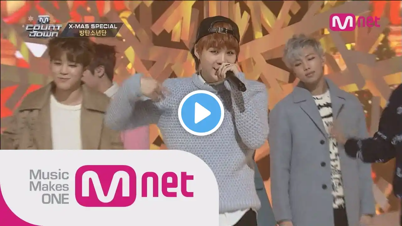 방탄소년단(BTS) - 하루만(Just One Day) + 호르몬전쟁(War of Hormone)   M COUNTDOWN 406화