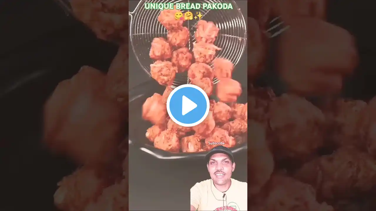 Unique bread pakoda 🍞😋🤗 6a #shorts #food #cooking #breadpakoda #recipe