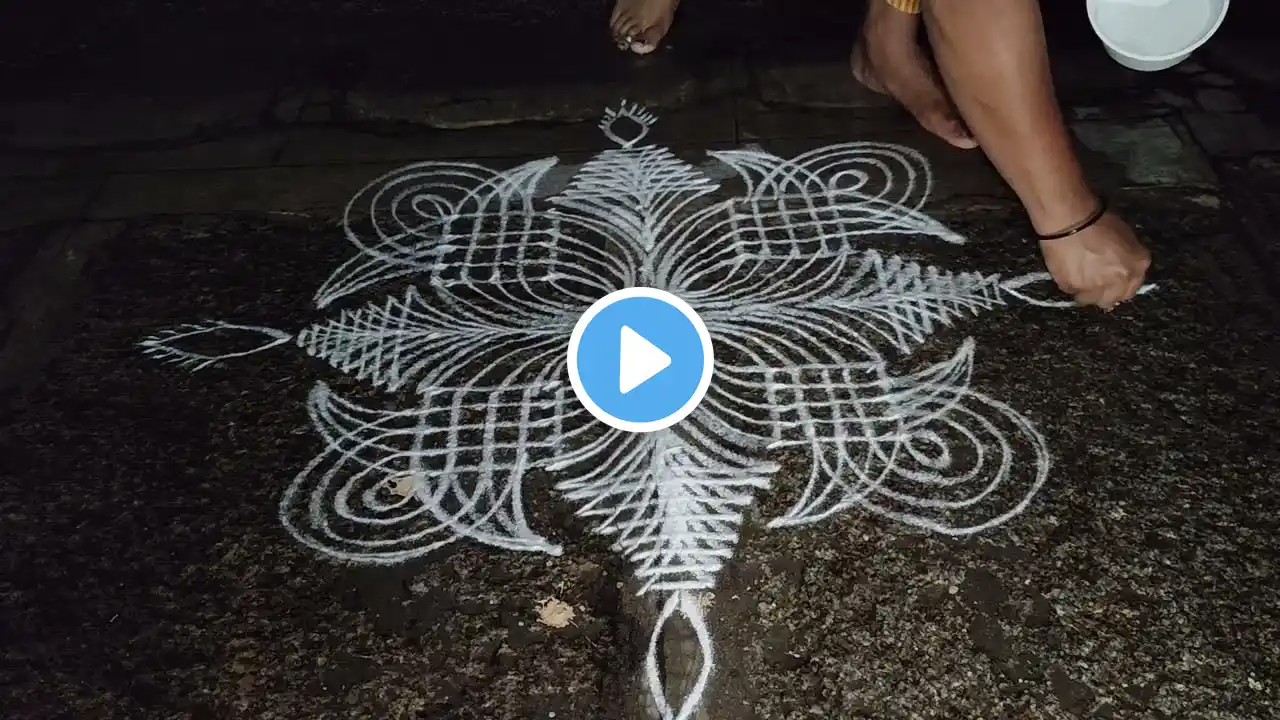 Daily rangoli l Tuesday morning Vibes l ರಂಗೋಲಿ l Ushacreation1912 vlogs l