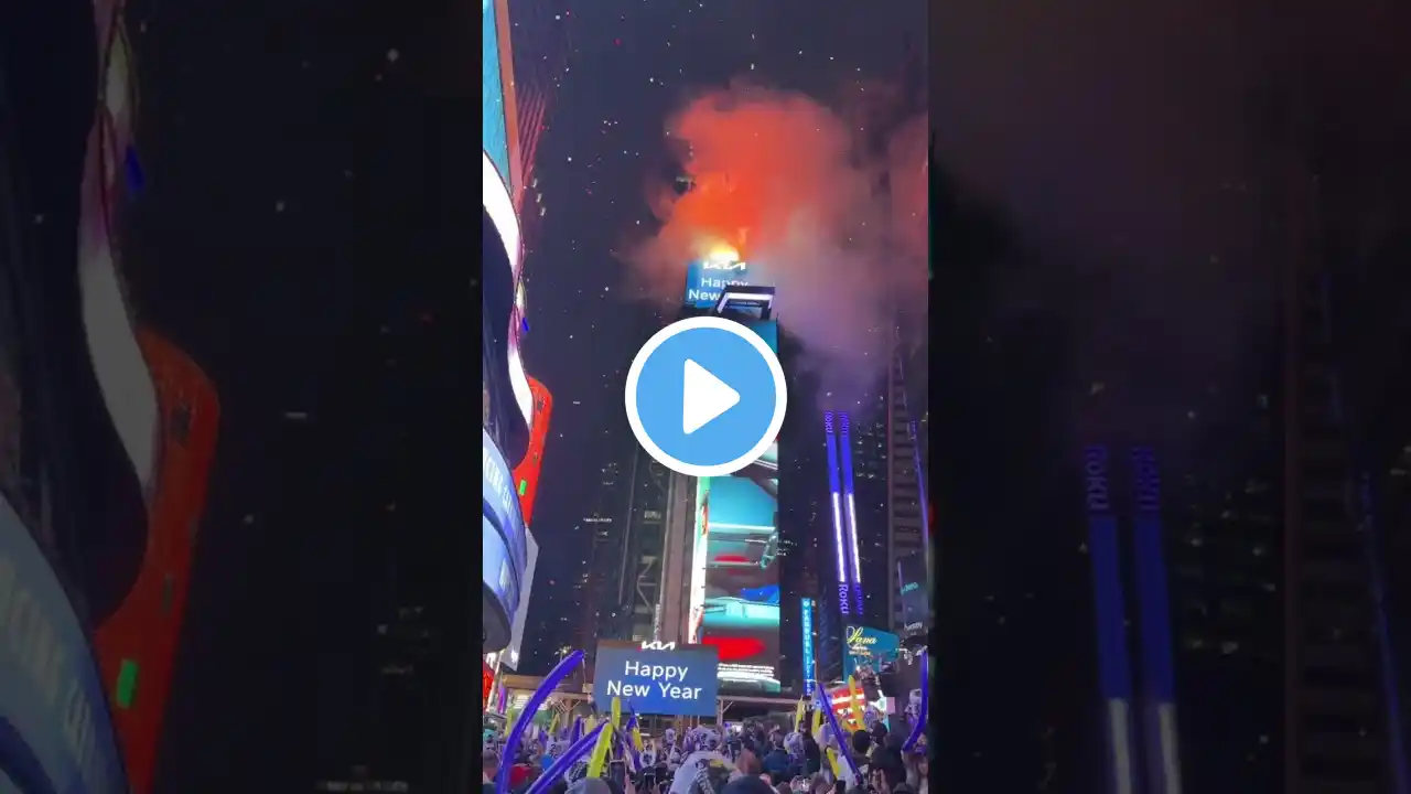 Times Square Ball Drop 2025 | Unbelievable Moments You Don't Want to Miss