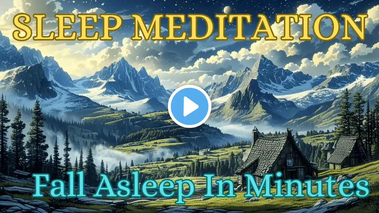 Guided Sleep Meditation, Dissolve Anxiety, Heal Mind, Body, Spirit