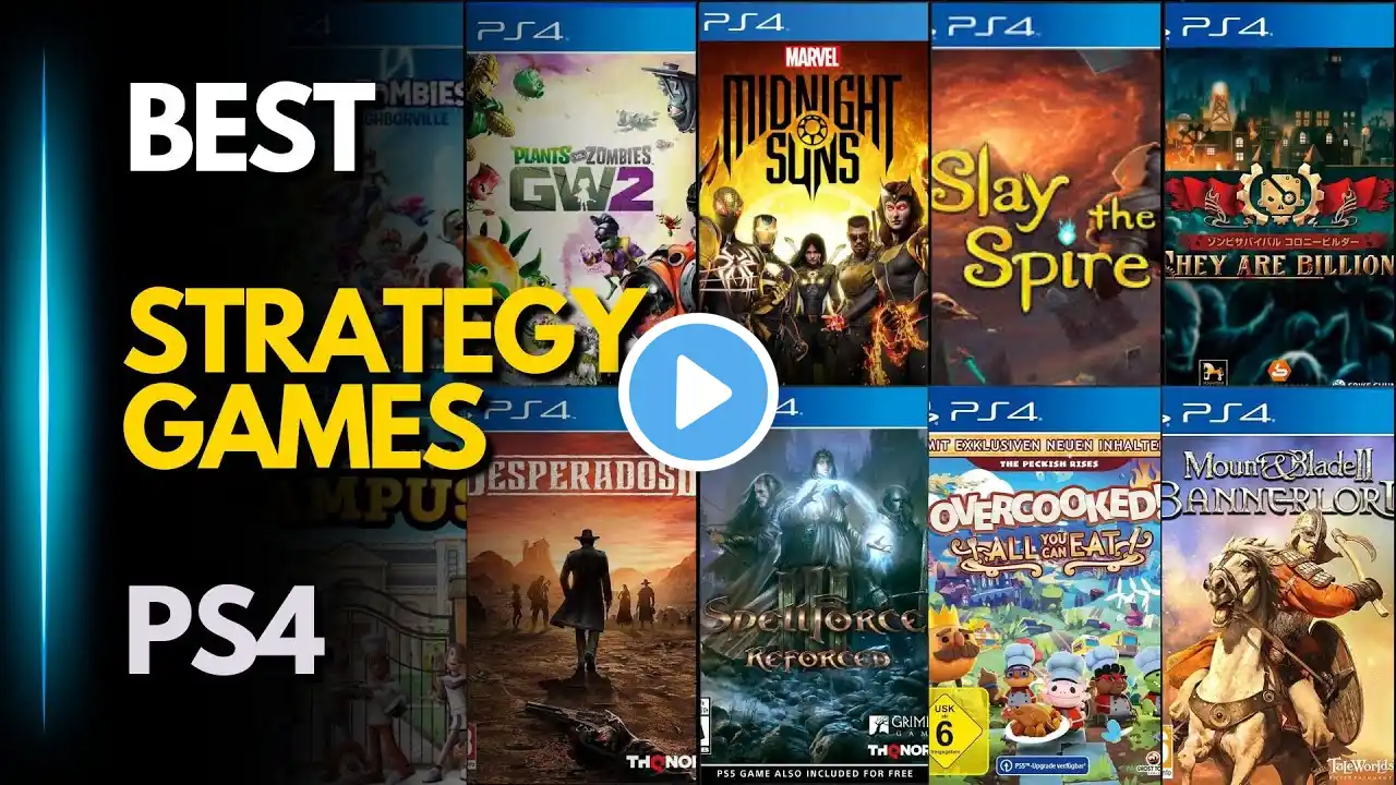 Top 60 Best Strategy Games on PS4 (2025)