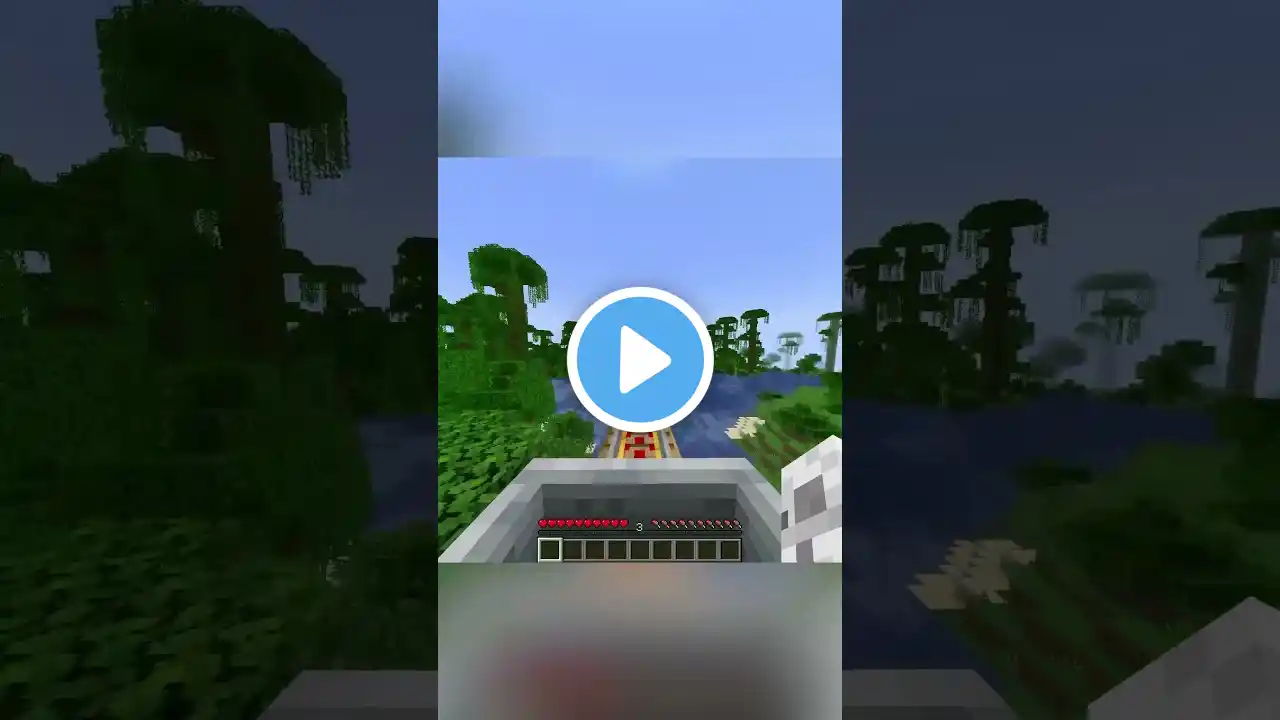 The Fastest Minecraft Roller-coaster #minecraft #minecraftbuilding #gaming  #minecrafttutorial