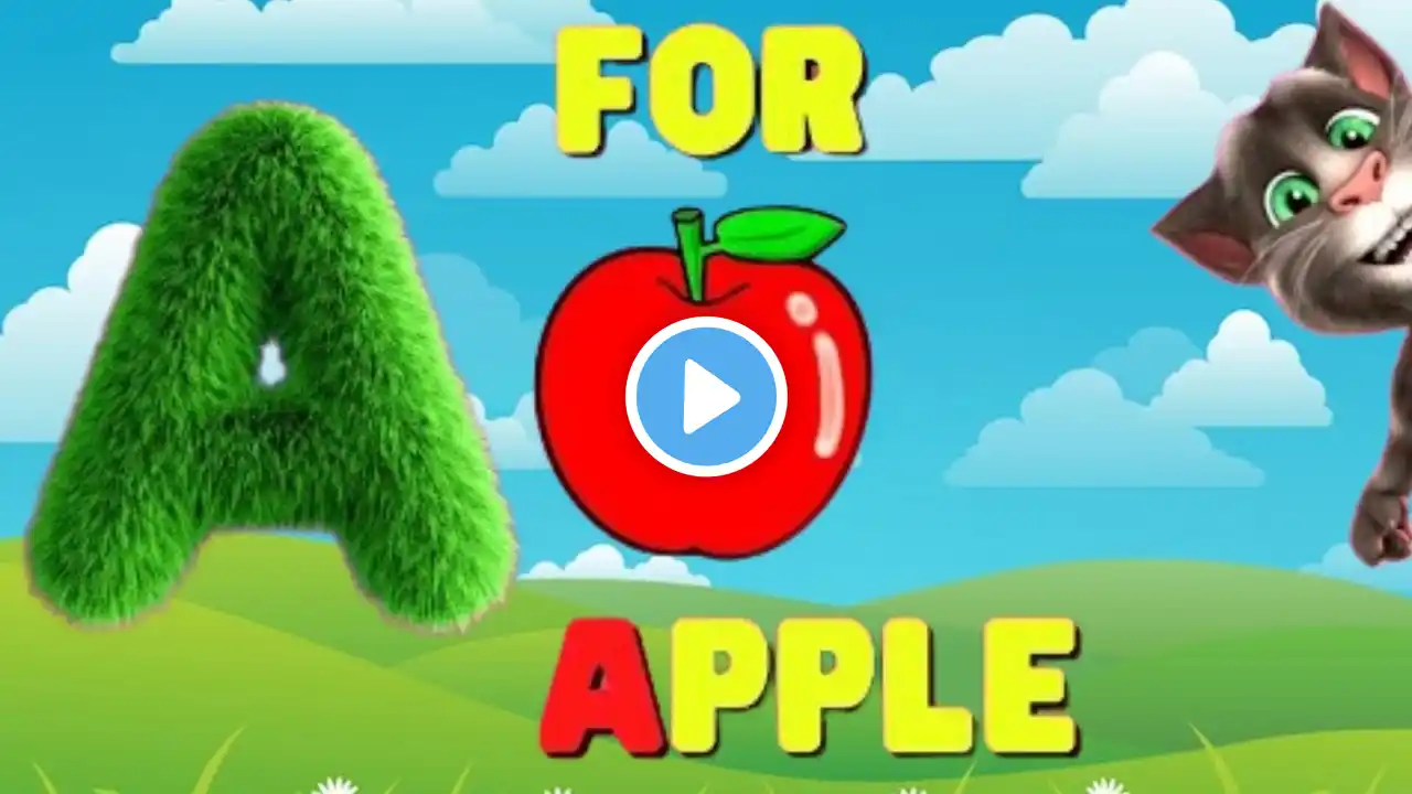 Phonics Song 2 with TWO Words in 3D-A For Airplane - ABC Alphabet Songs with Sounds for Children