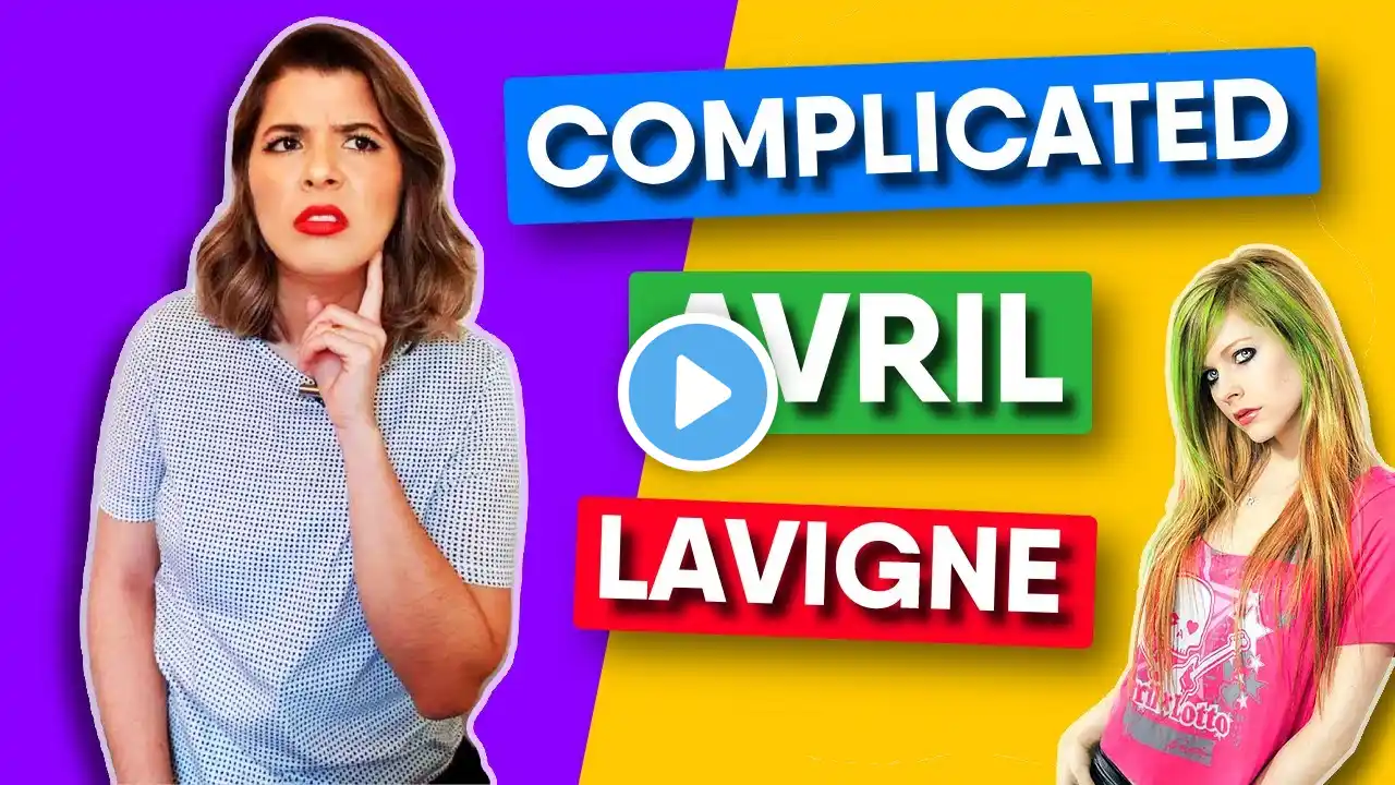 Como Cantar Complicated - Avril Lavigne - Letra