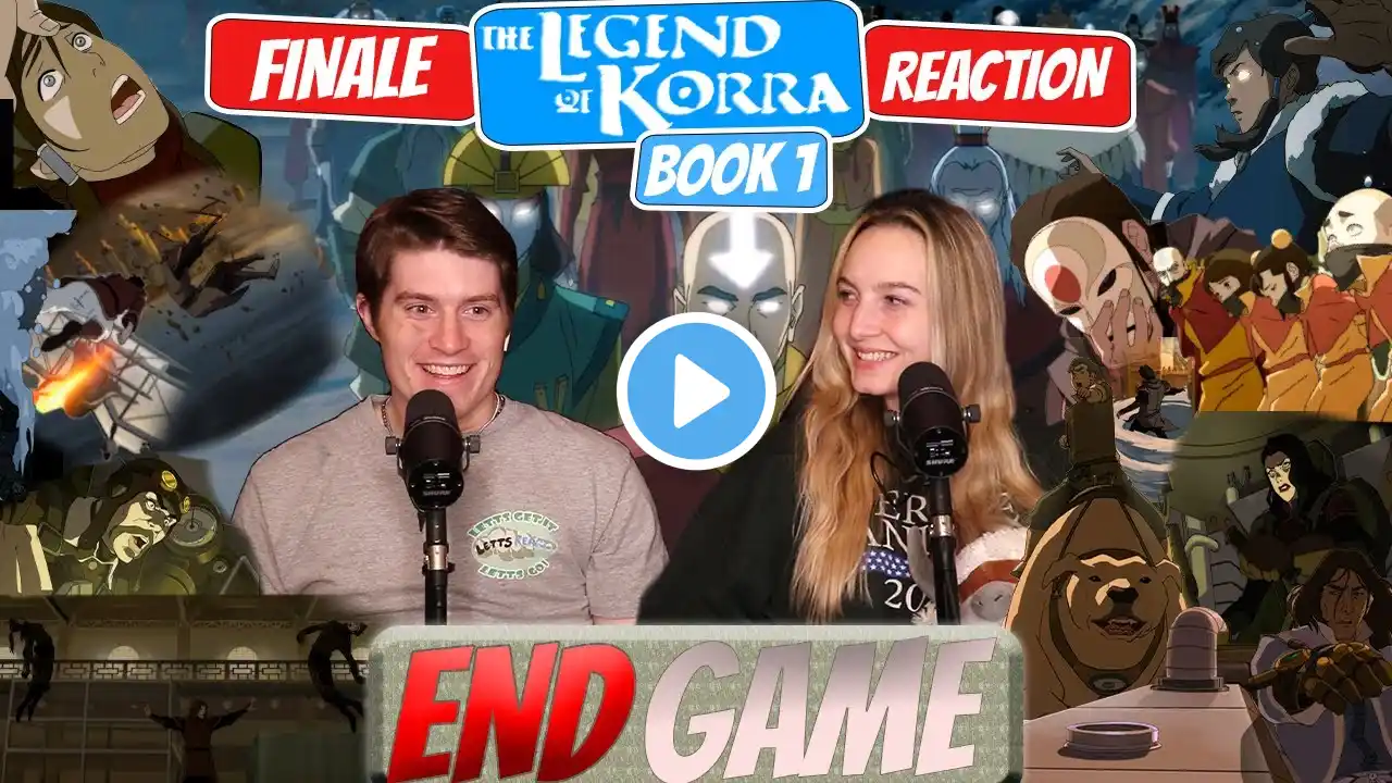 KORRA FINALLY FACES AMON! | KORRA BOOK 1 FINALE! | Legend of Korra Reaction | Episode 12 "Endgame"
