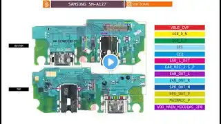 SAMSUNG SM-A12  sub board jumper ways Samsung galaxy a12  charging pin, mic, not working solution