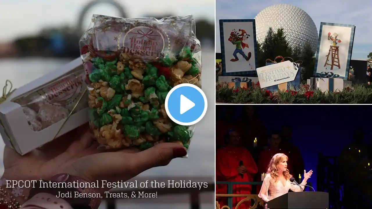 Epcot Christmas Fix | Festival of the Holidays & More