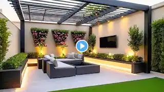 +300 NEW Modern Patio Pergola Designs 2024 Home Garden Landscaping ideas| Terrace-Rooftop Garden P3