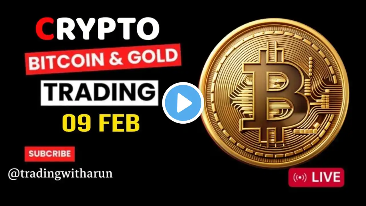 LIVE crypto TRADING  | 09/02/2024 | #bitcoin #live  #livetrading #crypto 1000usd challenge