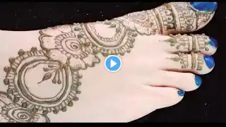 Most Beautiful Payal Mehandi Design🦶👇 Payal Mehndi Design Simple |Pairon Ki Mehandi |पैर की मेहंदी .