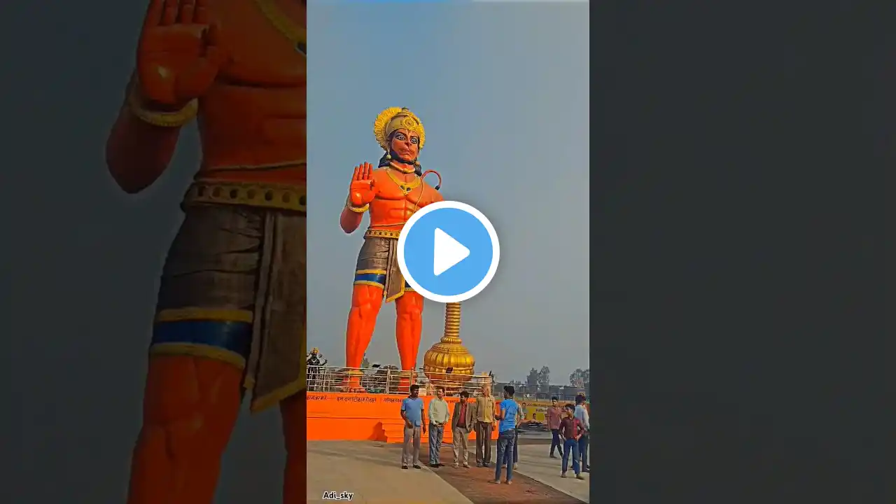 power of Hanuman 😊 status ji Bajrangbali 🚩 4K full screen #viralvideo #youtubeshorts #trendingshort#