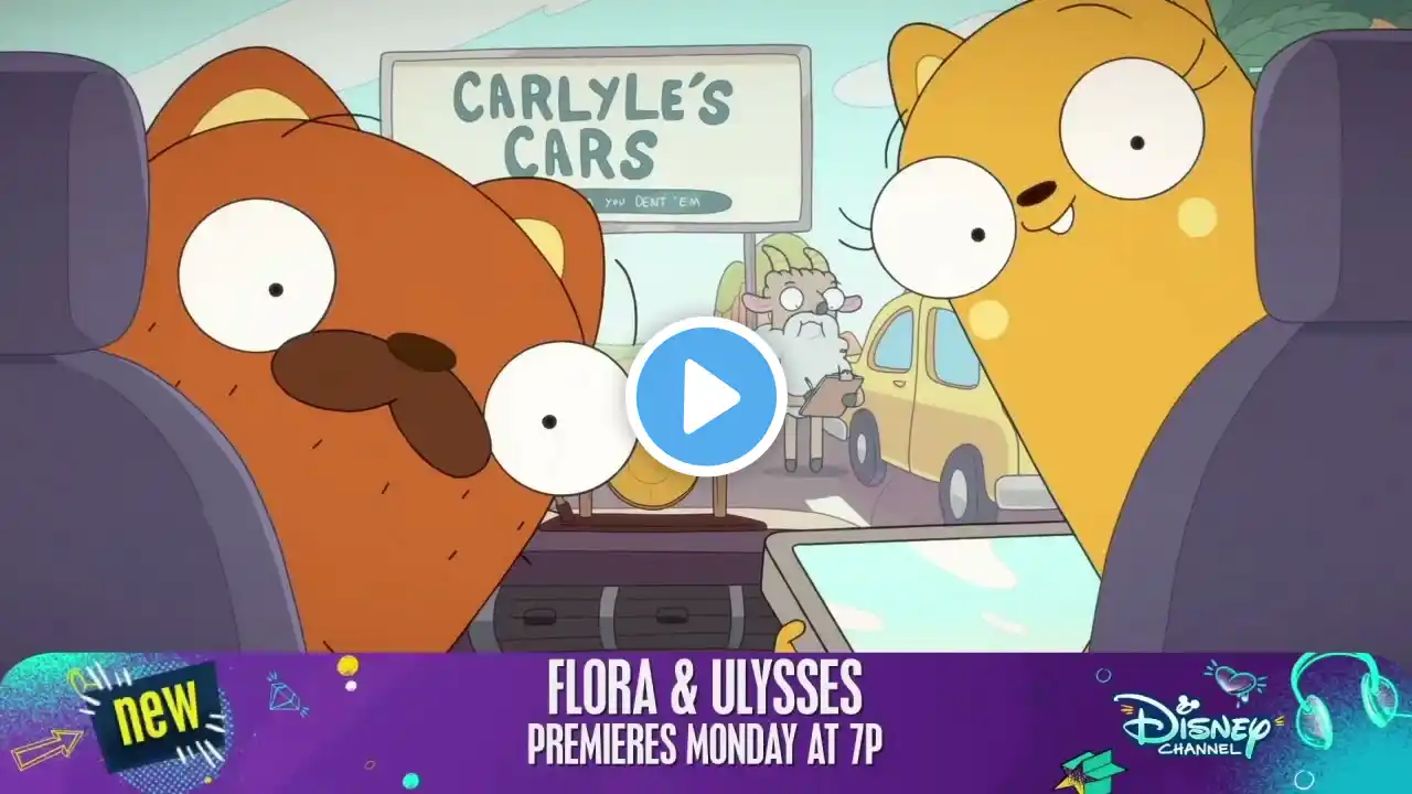 Flora & Ulysses Disney Channel Promotional Lower Third