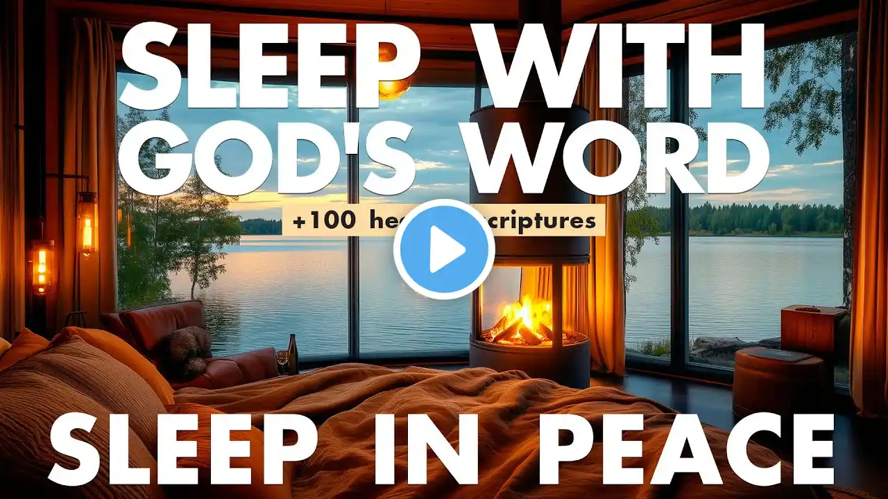 God's Word strengthens your faith. Bible verses for sleep restore peace. Sleep in divine love 8 HRS