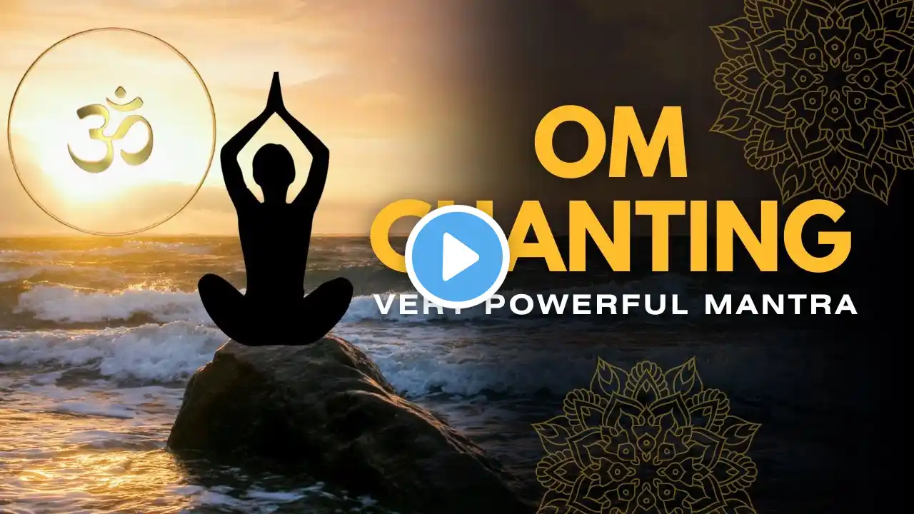 Live: Om Chanting Meditation Very Powerful | Meditation Music for Yoga #meditation #chanting #yoga