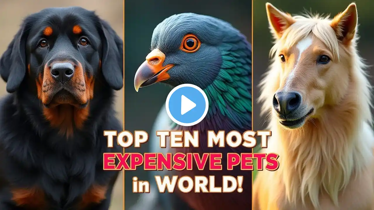 Top Ten Most EXPENSIVE Pets in the World Right Now