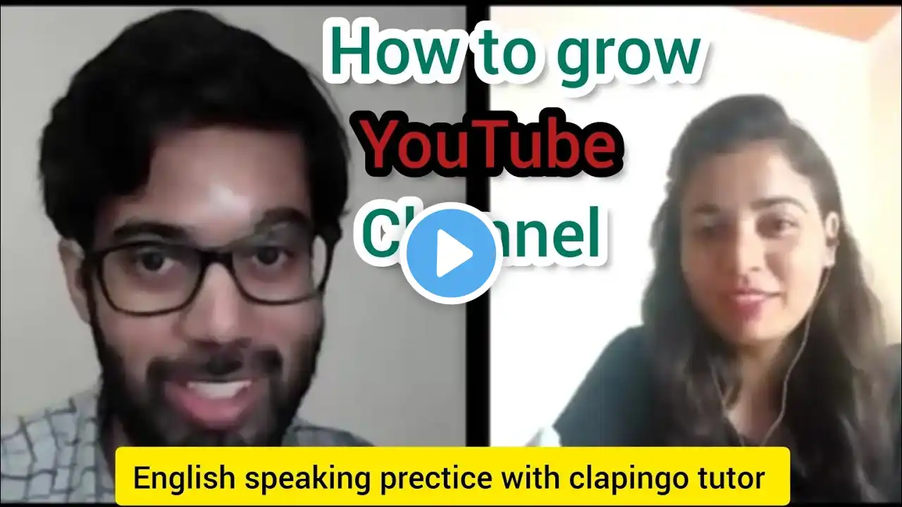 English speaking prectice with clapingo tutor || #englishconversation #learningenglish #dailyenglish