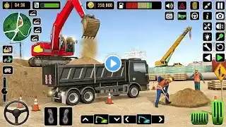 New City Road Construction Simulator game - Construction Game - Android Gameplay