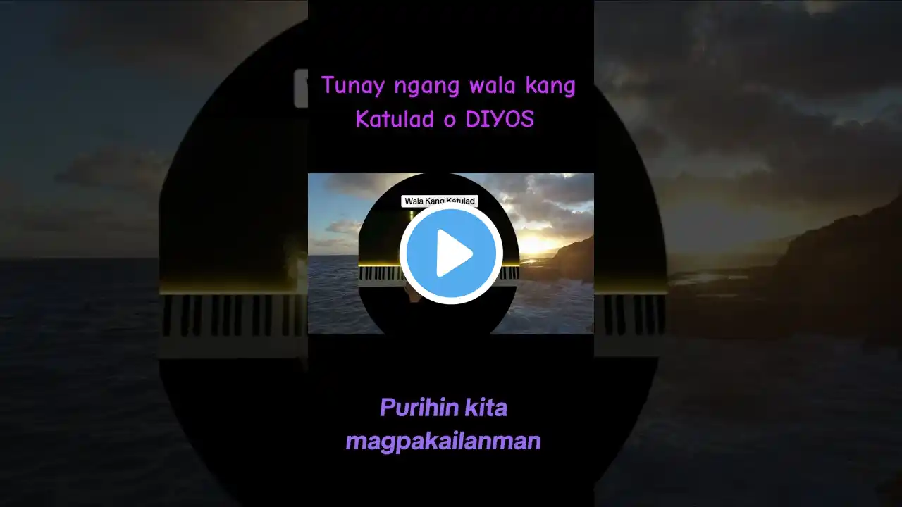 Relaxing Christian instrumental song with water sounds