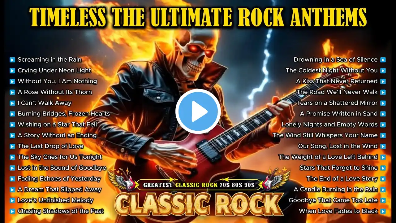 THE ULTIMATE 20 EMOTIONAL SAD ROCK SONGS 2025 π₯π₯ | BEST SELECTION