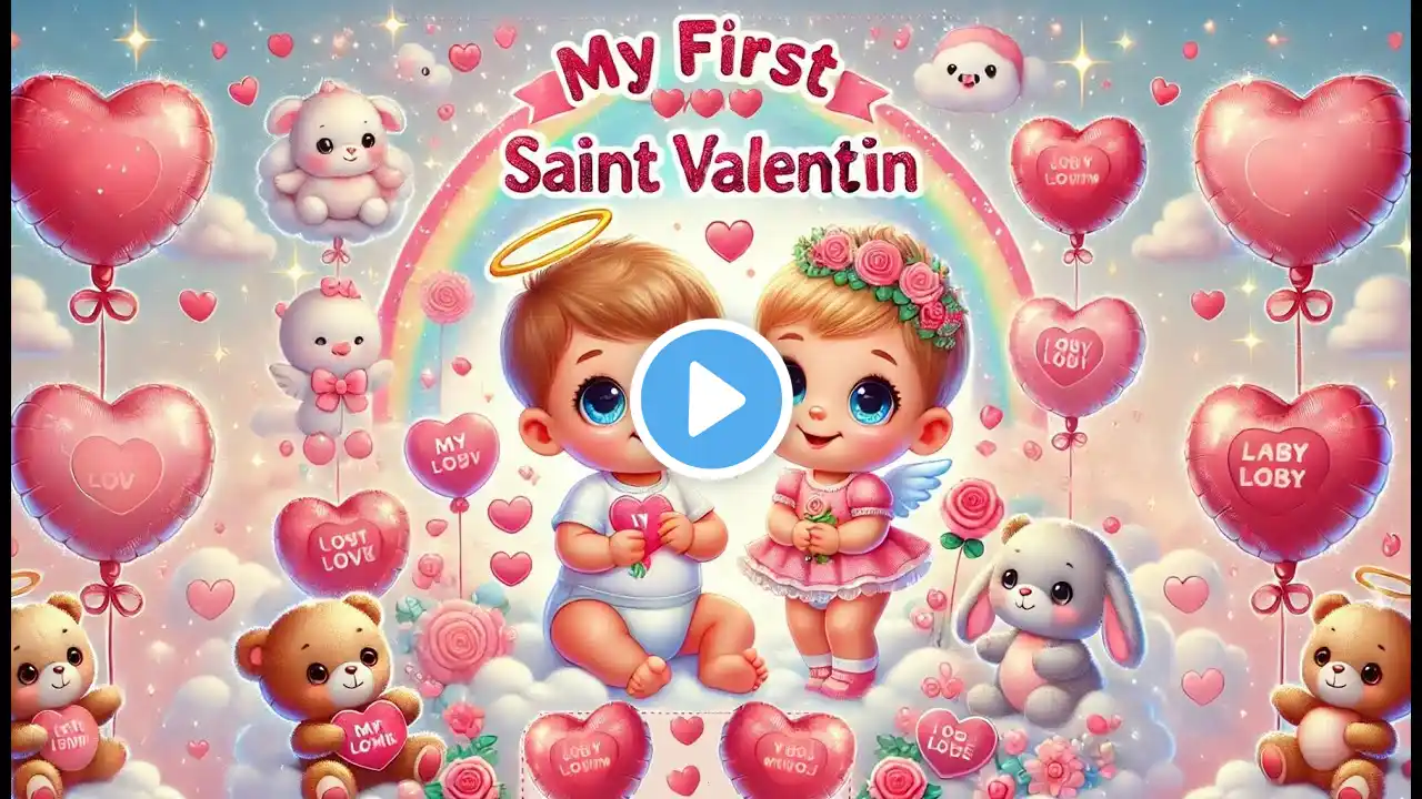 🎉 Baby’s First Valentine’s Day Milestone – A Moment of Love and Joy! ❤️👶✨