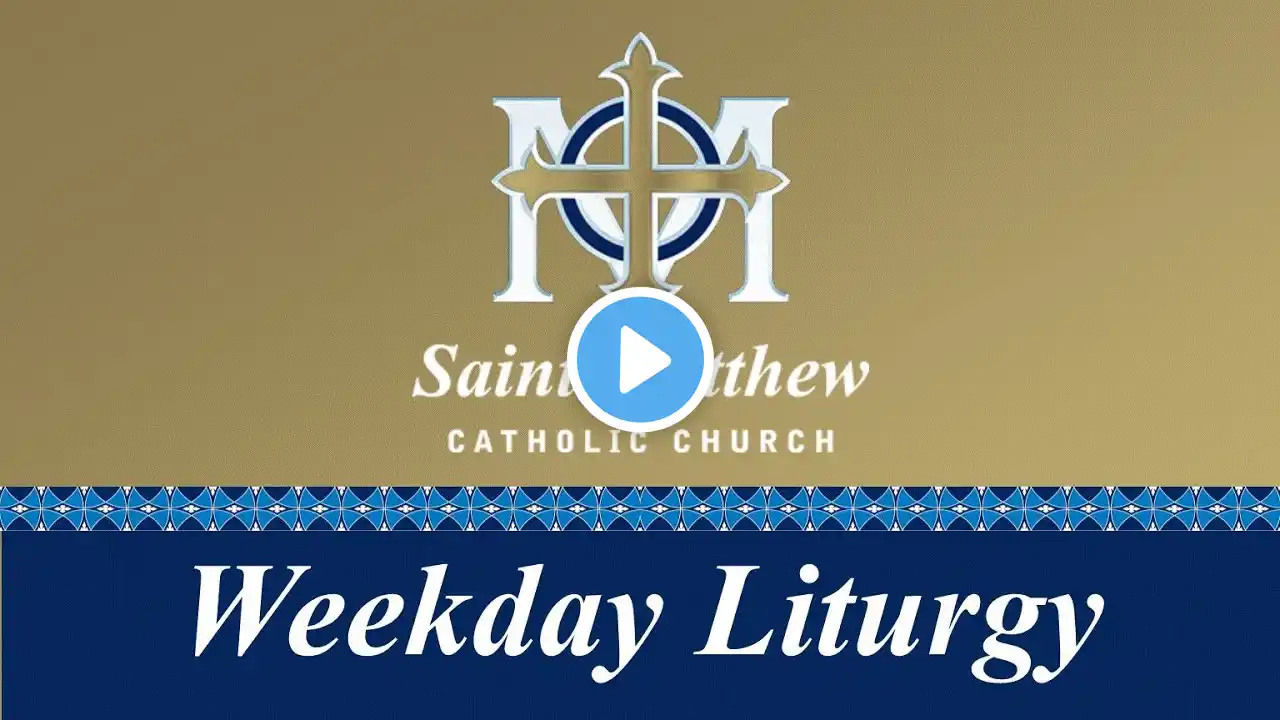 Monday, December 30 - 8 a.m. Mass - Sixth Day in the Octave of Christmas