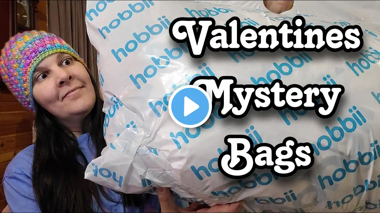 Lucky Valentines Day Yarn Bags From HOBBII What's inside??