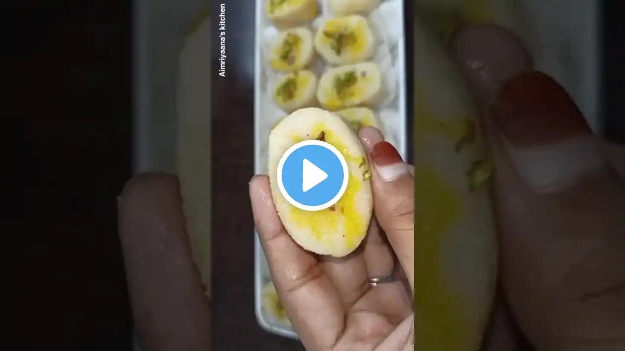 बिना गैस जलाए मिठाई🤤🤤 | Instant Sweet Recipe | #shorts #sweet #aimriyaana #ytshorts