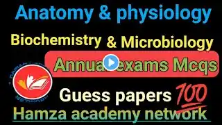 Annual Exams of Microbiology ' Biochemistry ' Physiology ' & Anatomy Most important mcqs b Catagory
