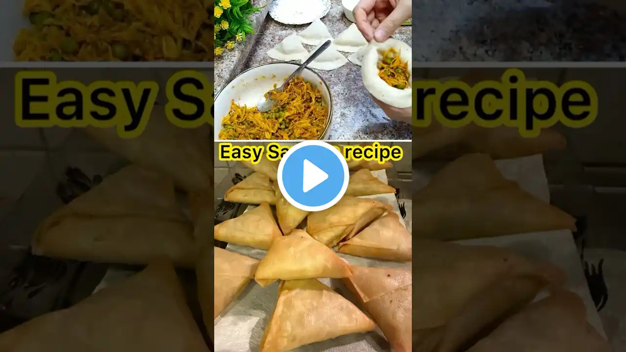 Qeema Samosa make and freeze 🥶👍#ramadan #youtubeshorts #shorts #viral #recipe