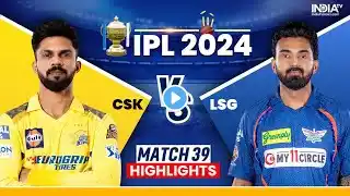 CSK vs LSG Full Match Highlights #ipl #ipl2024 #ipl2023 #ipl2022 #chennaisuperkings #msdhoni #lsg