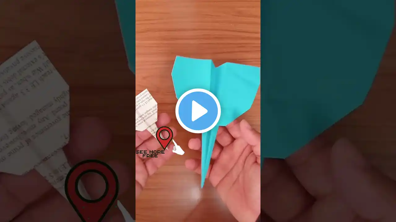 paper plane #paperplane #papercraft #origami #crafts #DIY #shorts