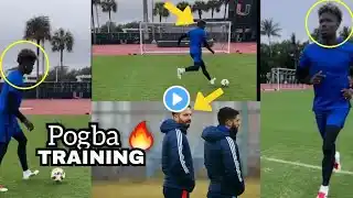 PAUL POGBA’S SHOCKING FIRST TRAINING SESSION WITH RUBEN AMORIM AT MANCHESTER UNITED – YOU WON’T IT!