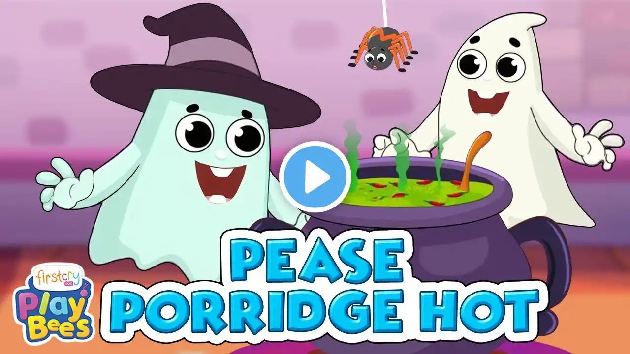 Pease Porridge Hot | Animated Rhymes & Songs For Kids By FirstCry PlayBees