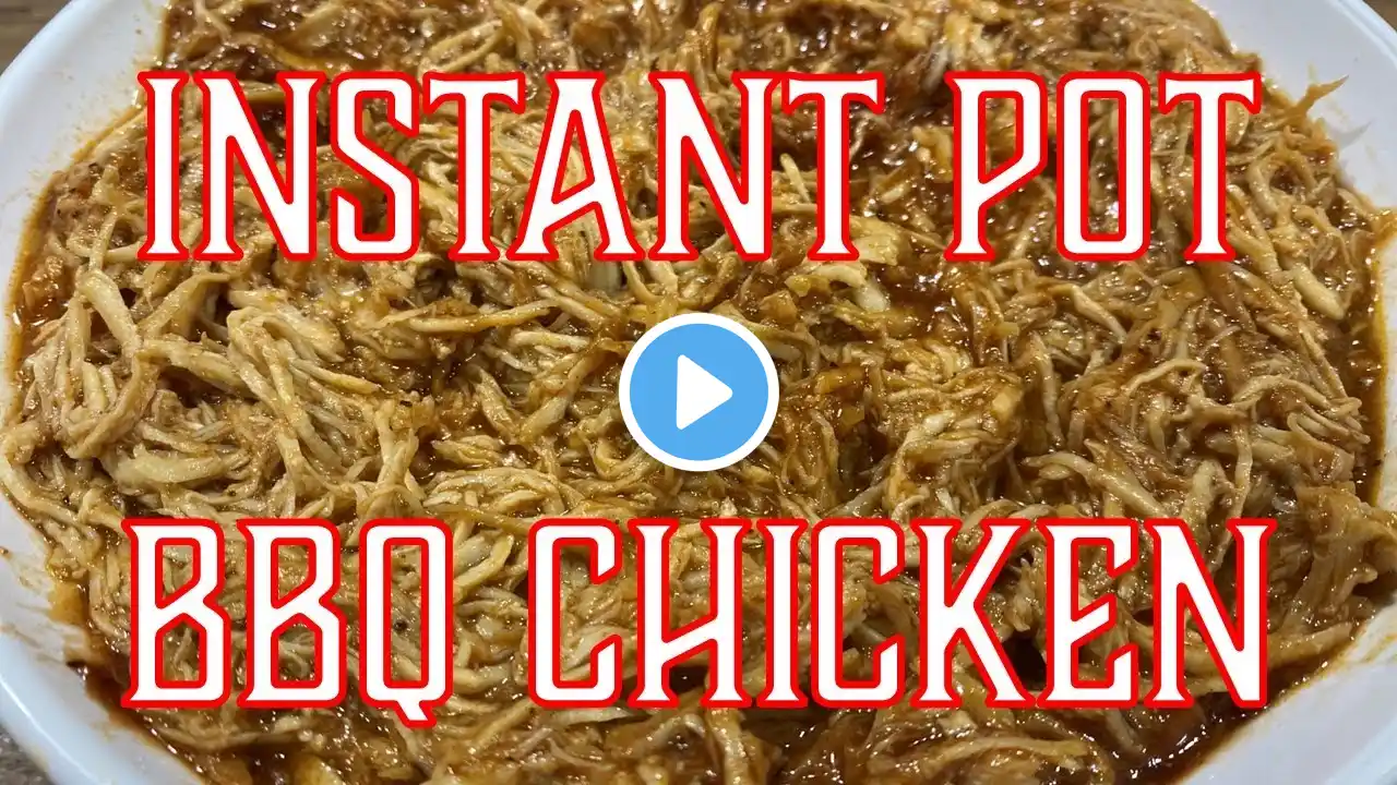 WARNING: This Chicken Recipe is TOO ADDICTIVE! | Instant Pot Hot Honey Bourbon BBQ Chicken