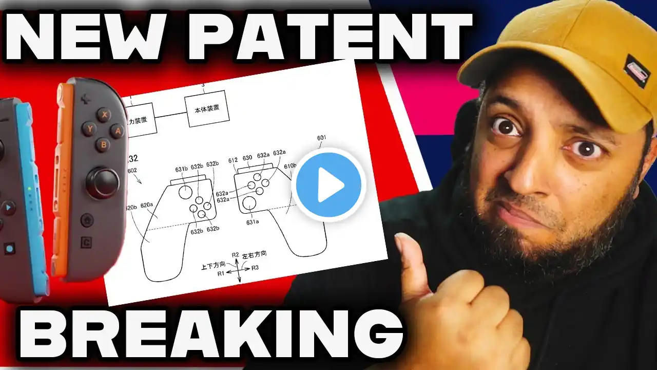 Breaking! New Switch 2 Patents Confirm Mouse Feature and More! Nintendo Live Report