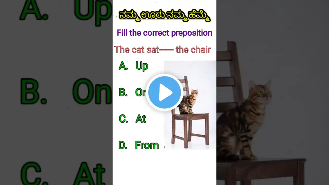 #preposition #spokenenglish #englishgrammar#easytips #language#kannada#euro #top#gk#englishlearning