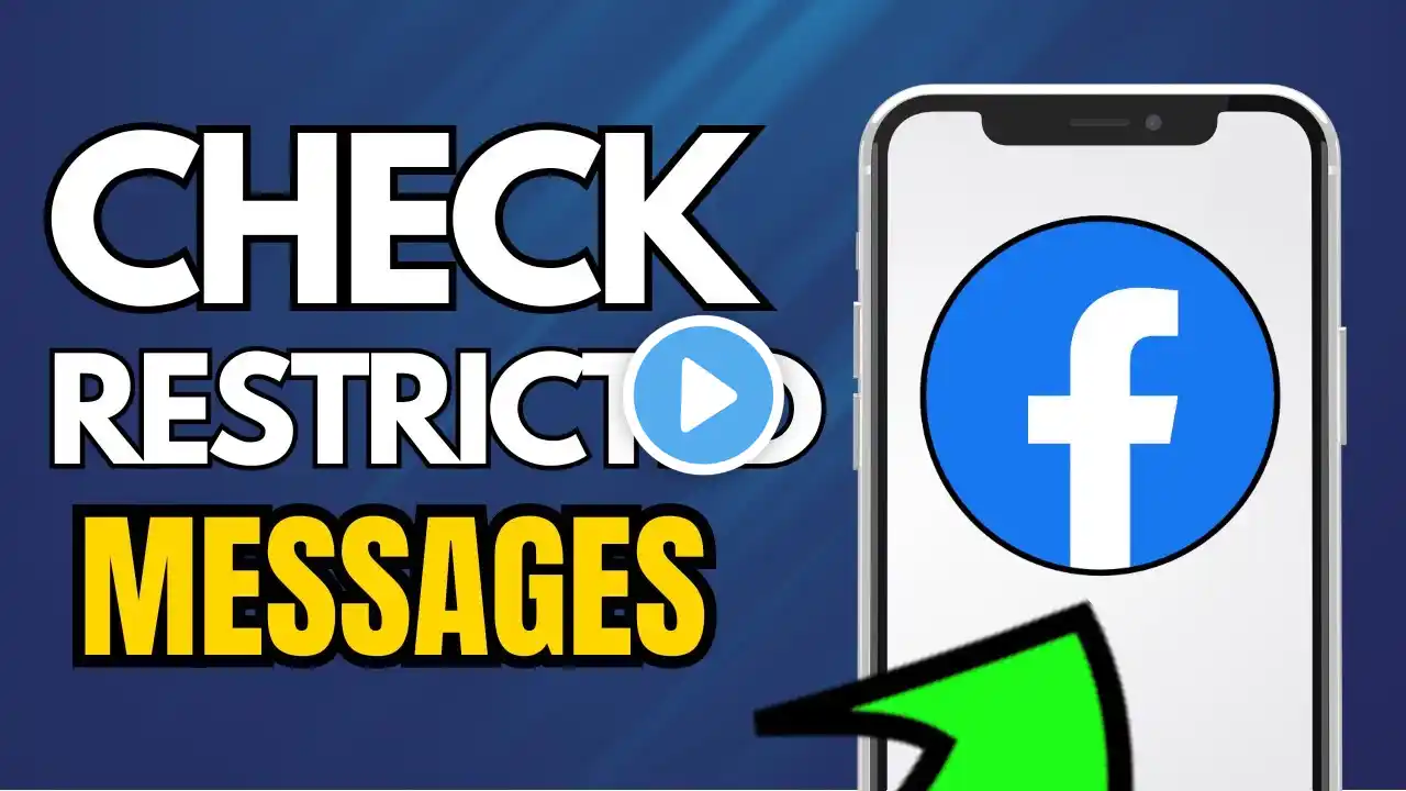 How To Check Restricted Messages on Messenger - (Easy Guide)