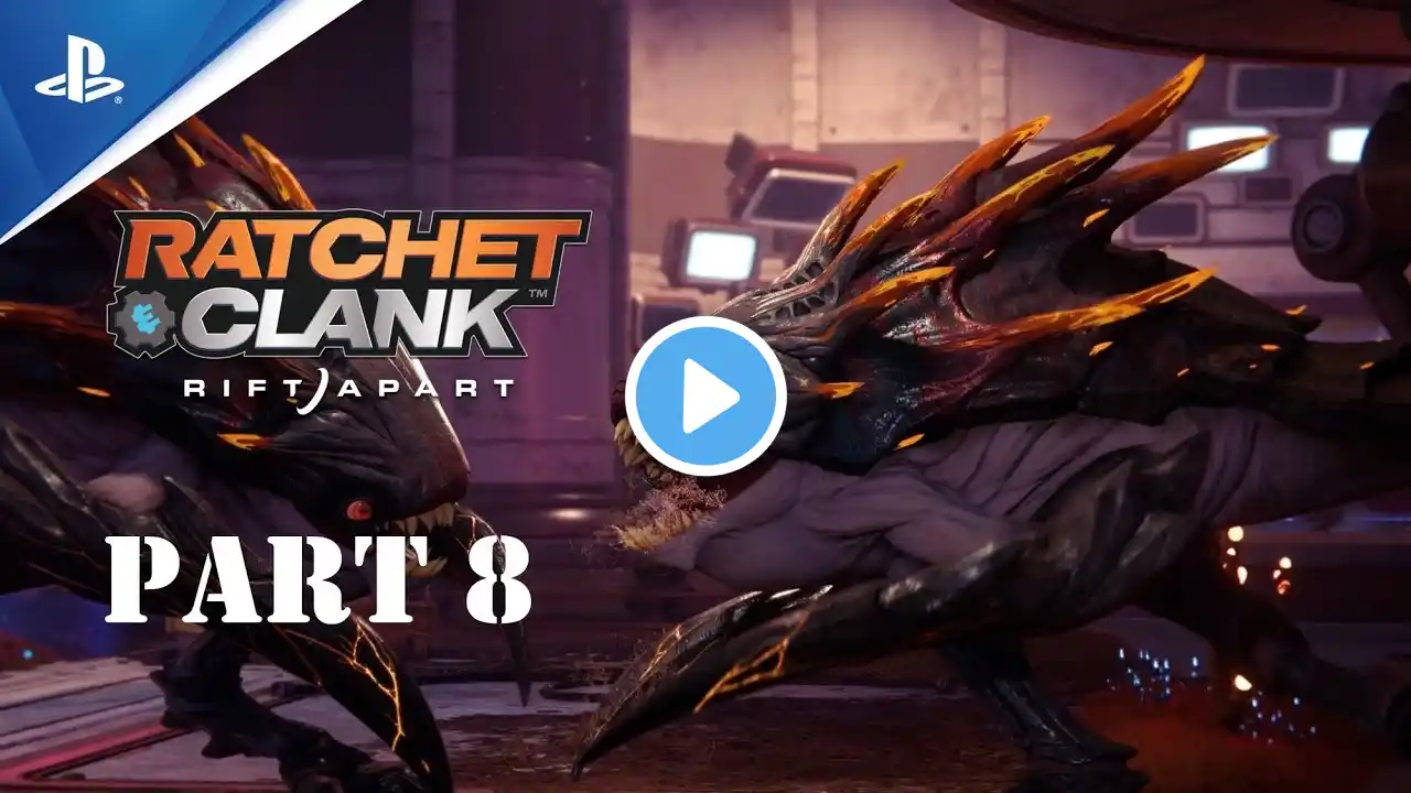 Ratchet Clank Rift Apart PS5 Exclusive Part 8 Junky and Juice  [4K HDR 60FPS]